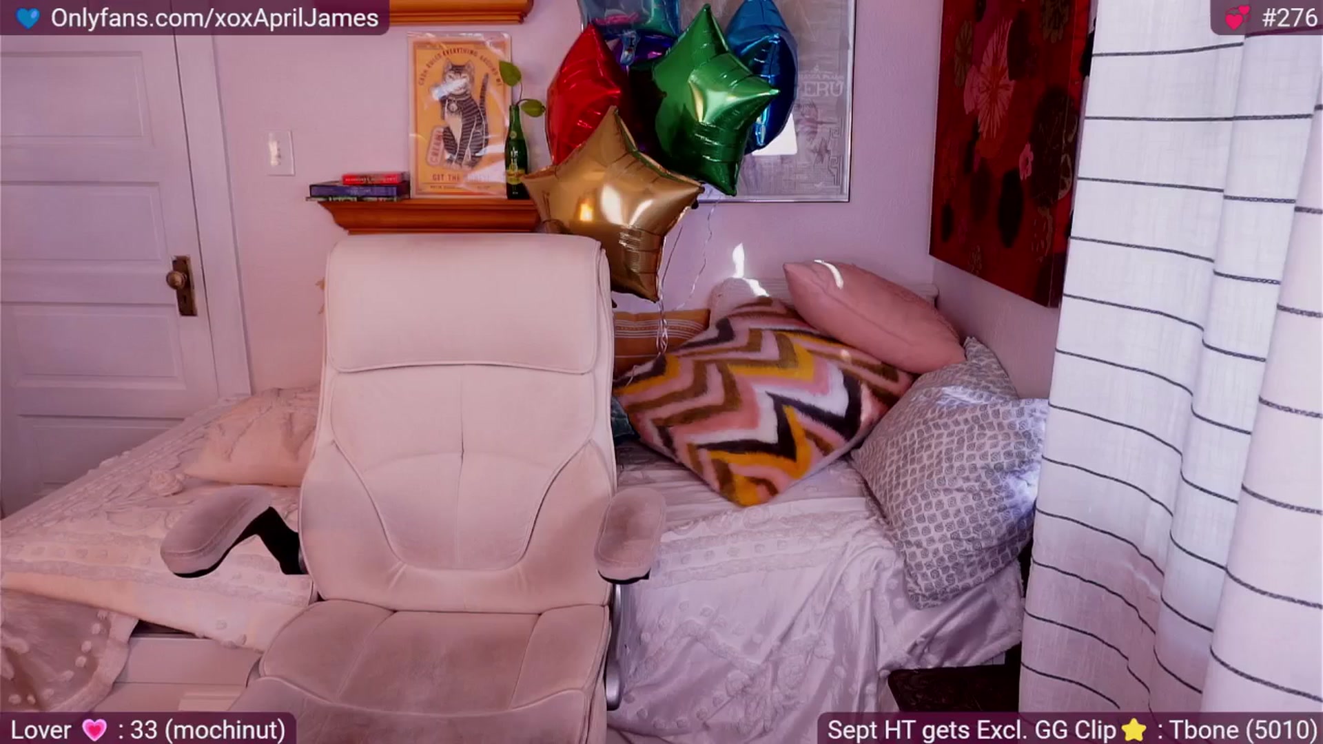 Gallery image thumbnail from BdayApril's myfreecams stream on, 09/15/2025, 24:09 image 7 of 20