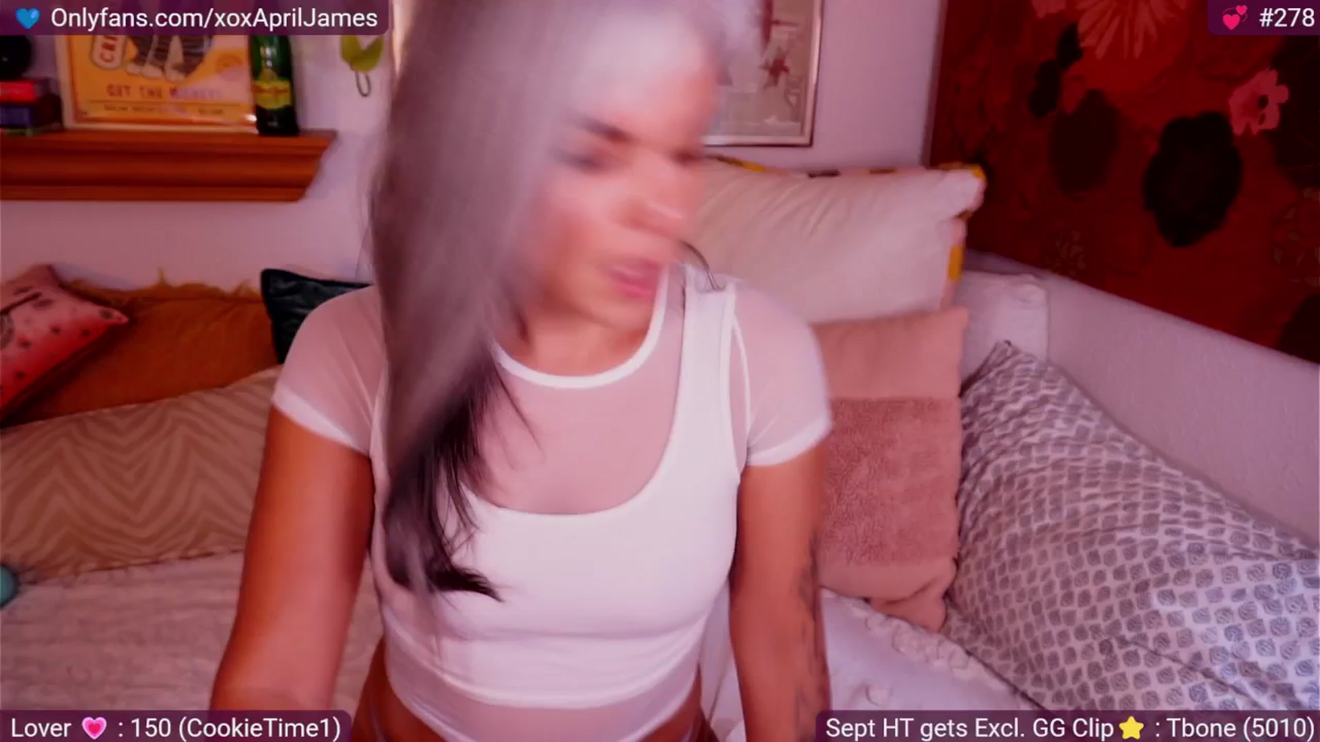 Gallery image thumbnail from BdayApril's myfreecams stream on, 09/16/2025, 24:01 image 10 of 20
