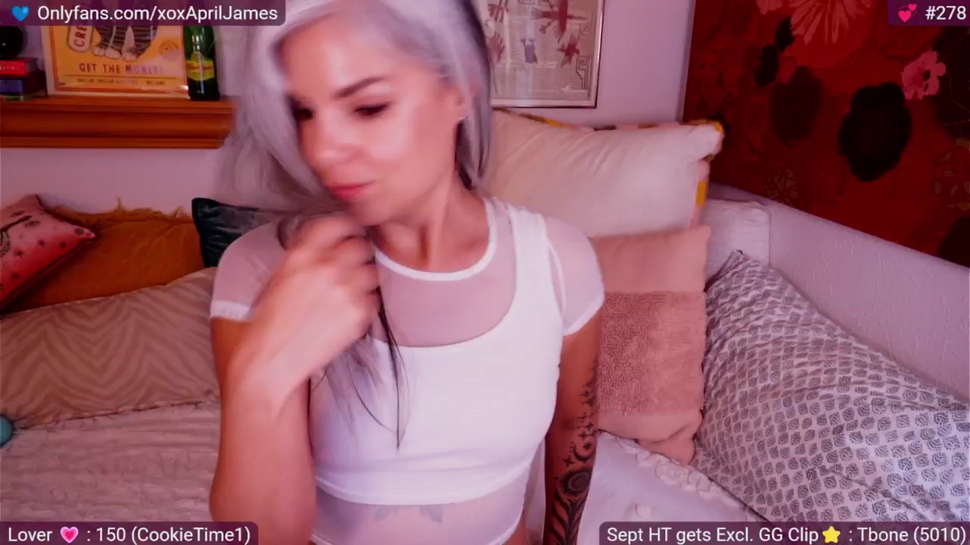 Gallery image thumbnail from BdayApril's myfreecams stream on, 09/16/2025, 24:01 image 11 of 20