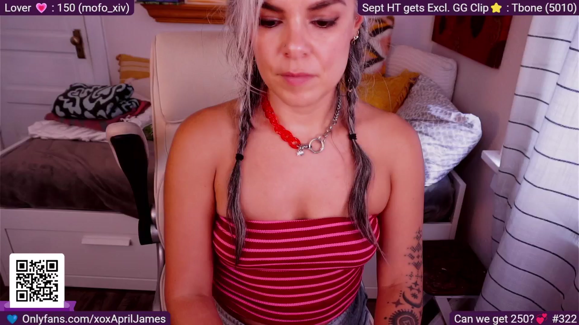 Gallery image thumbnail from BdayApril's myfreecams stream on, 09/21/2025, 21:03 image 20 of 20