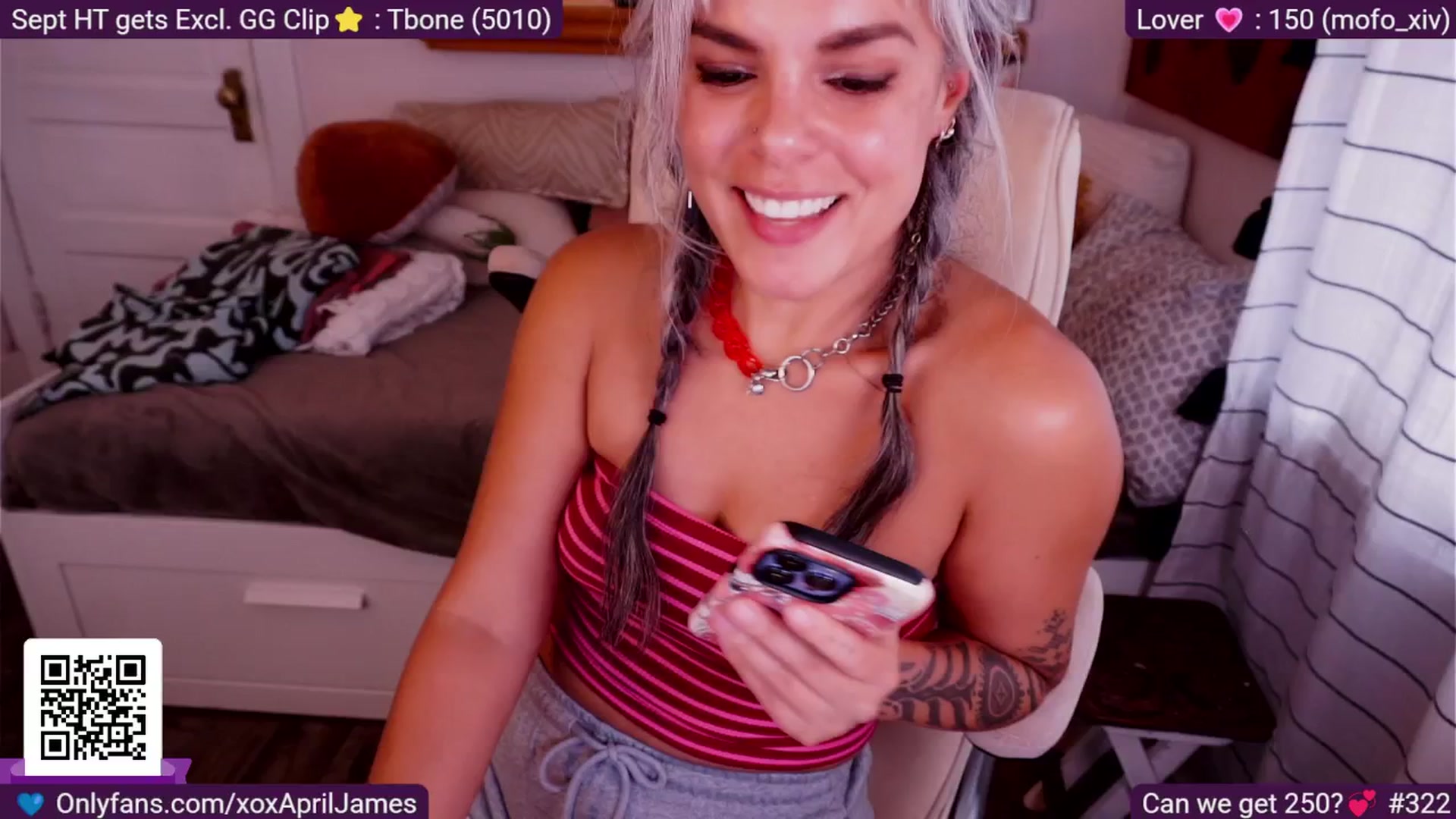 Gallery image thumbnail from BdayApril's myfreecams stream on, 09/21/2025, 21:39 image 12 of 20