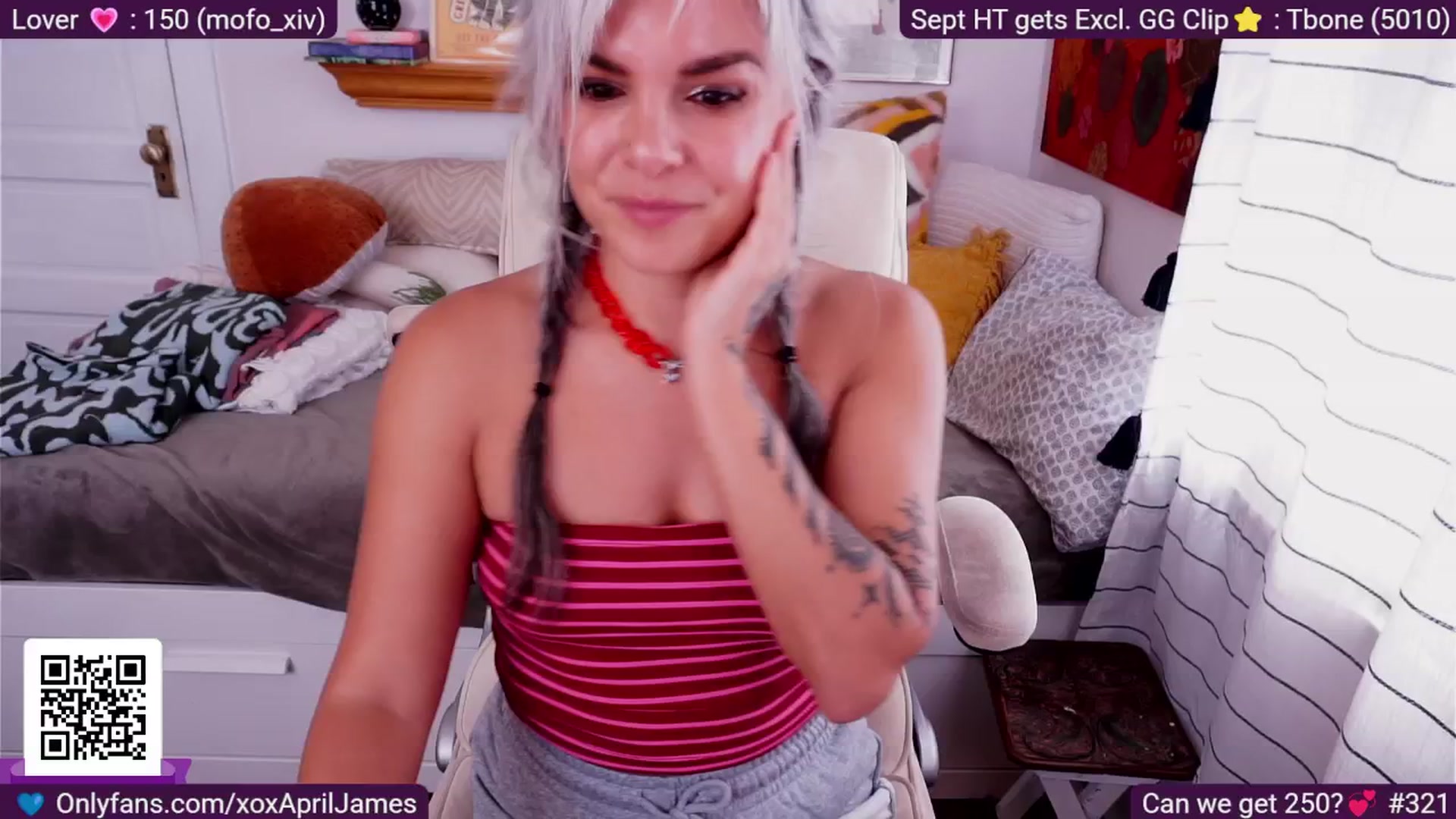 Gallery image thumbnail from BdayApril's myfreecams stream on, 09/21/2025, 21:39 image 3 of 20