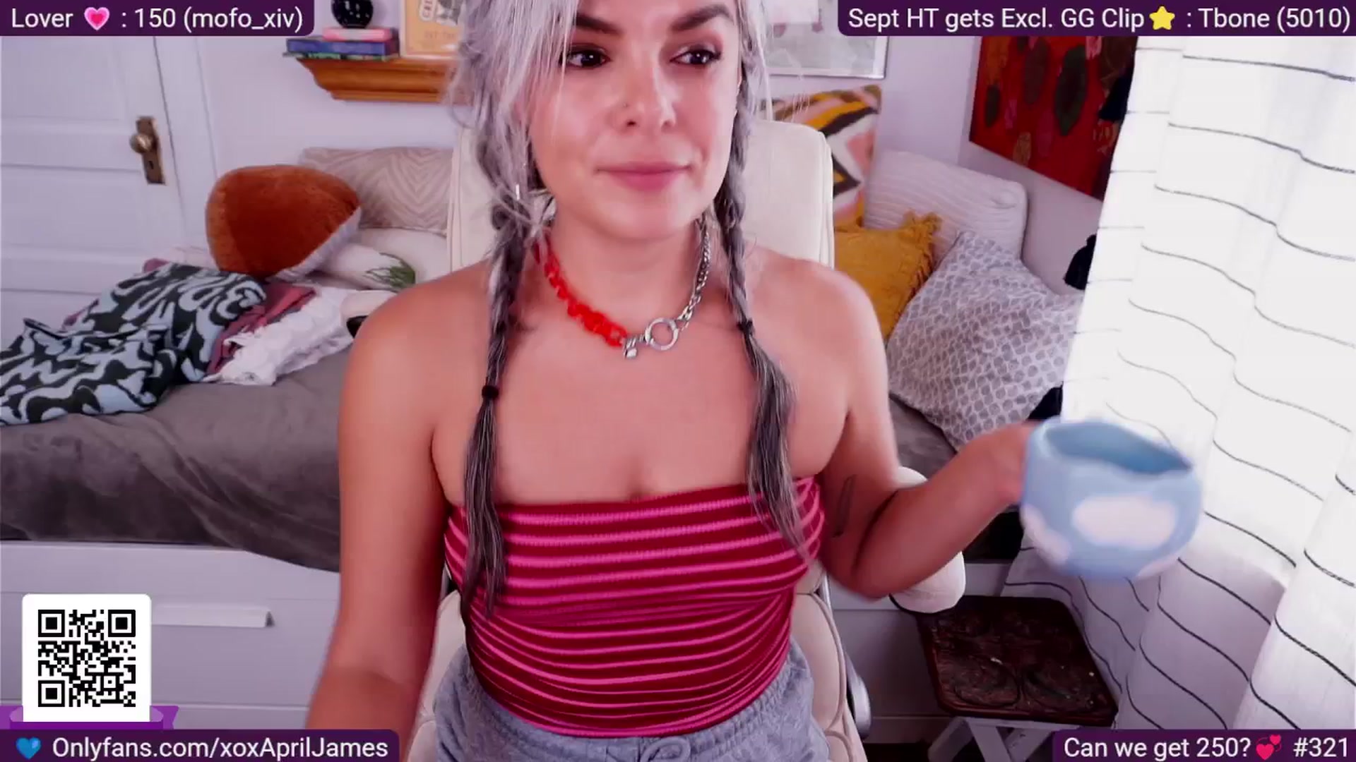 Gallery image thumbnail from BdayApril's myfreecams stream on, 09/21/2025, 21:39 image 2 of 20