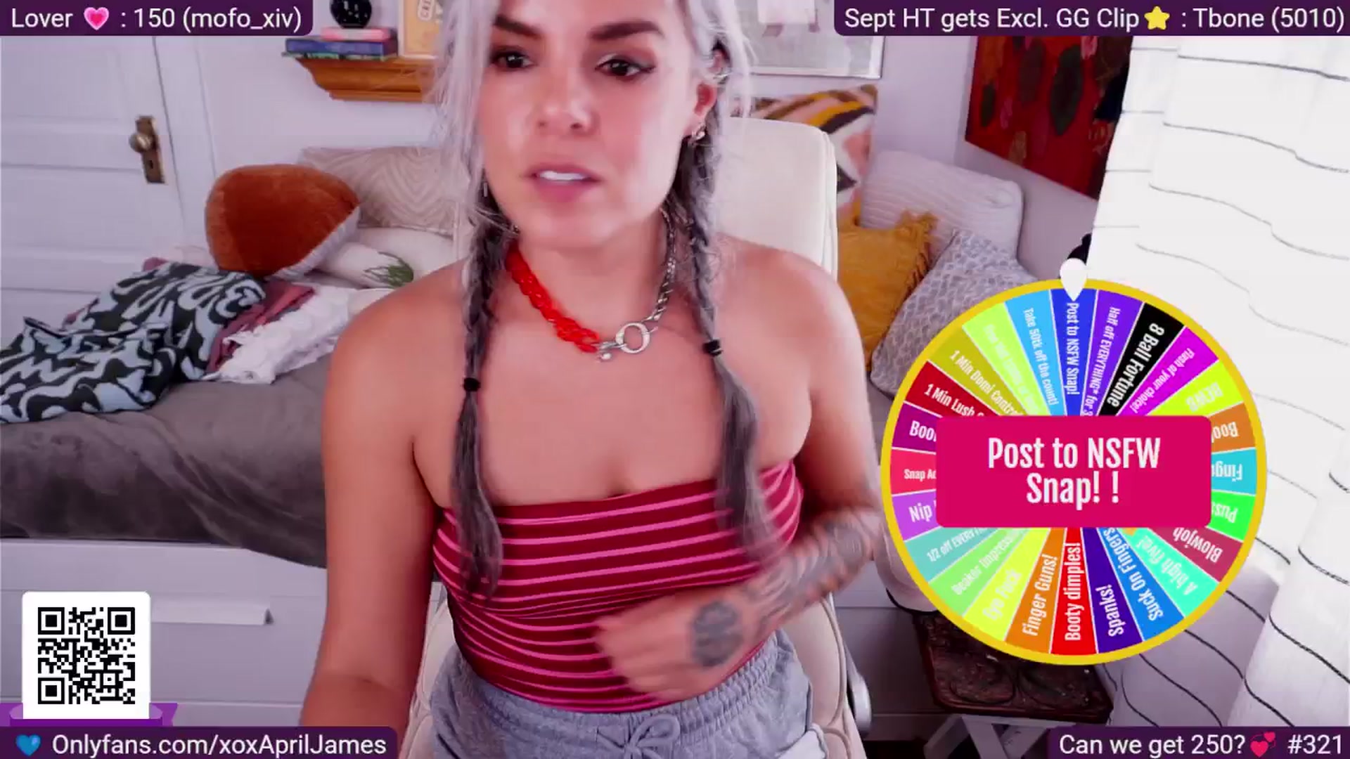 Gallery image thumbnail from BdayApril's myfreecams stream on, 09/21/2025, 21:39 image 5 of 20