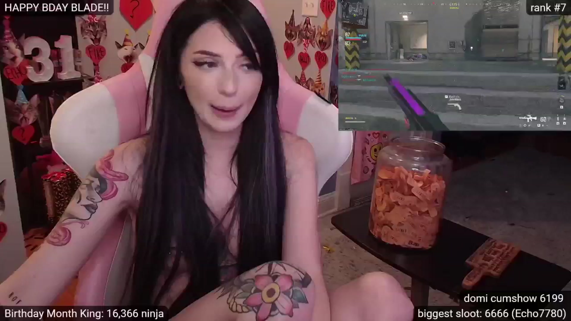 Gallery image thumbnail from BdayAriel's myfreecams stream on, 06/25/2024, 02:08 image 5 of 20