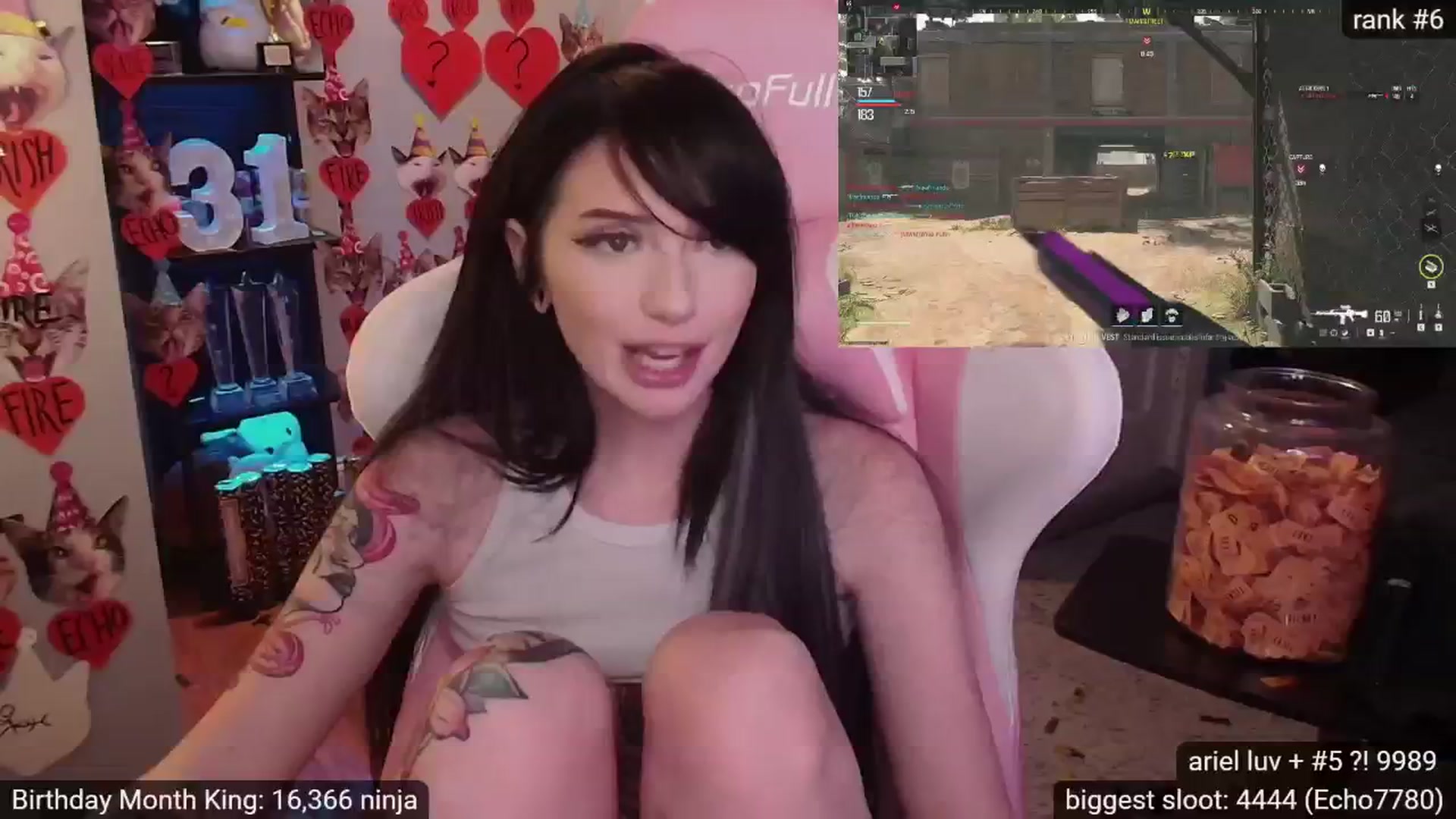 Gallery image thumbnail from BdayAriel's myfreecams stream on, 06/27/2024, 03:50 image 20 of 20