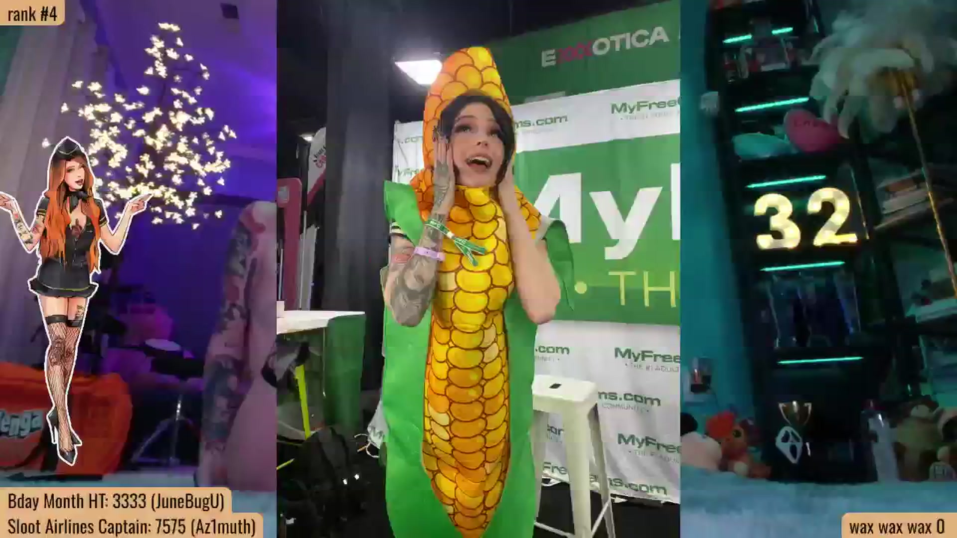 Gallery image thumbnail from BdayAriel's myfreecams stream on, 06/02/2025, 01:58 image 4 of 20