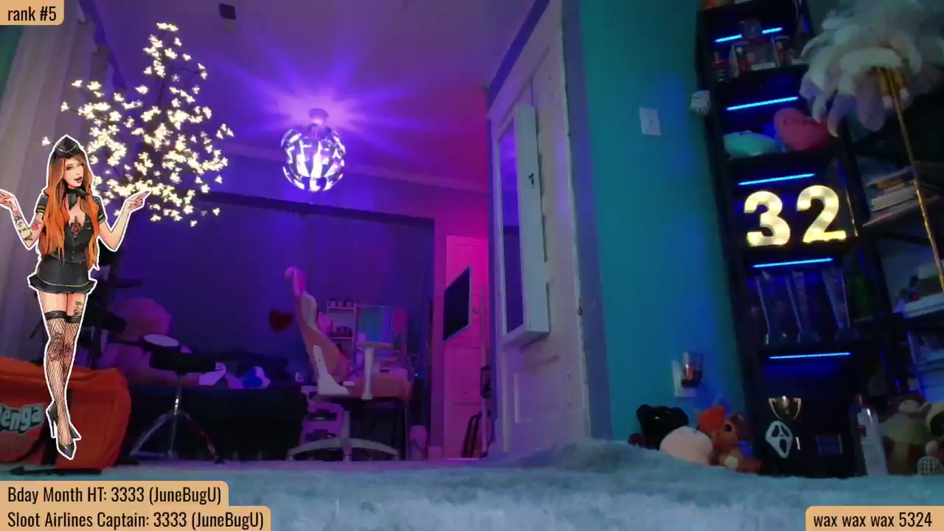 Gallery image thumbnail from BdayAriel's myfreecams stream on, 06/02/2025, 01:58 image 3 of 20