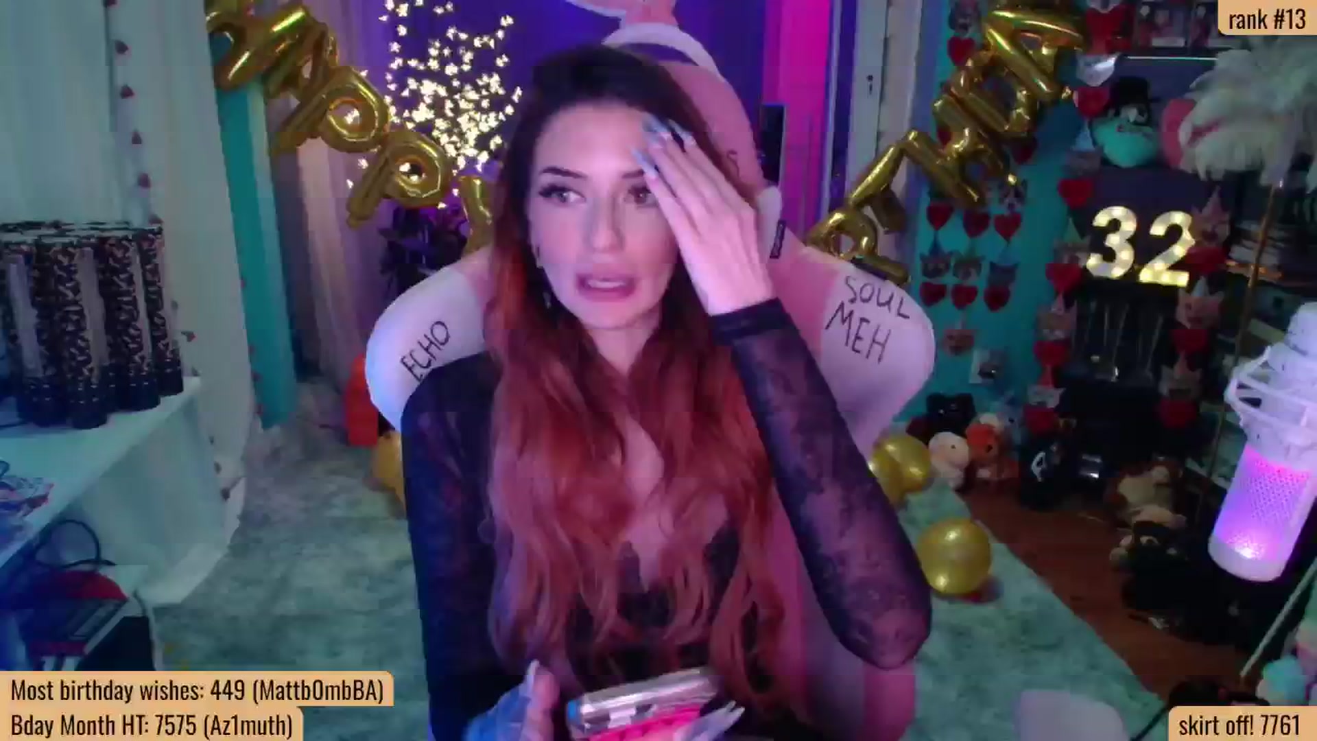 Gallery image thumbnail from BdayAriel's myfreecams stream on, 06/08/2025, 03:47 image 4 of 20
