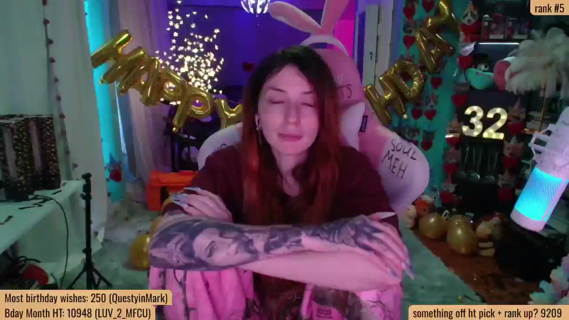 Gallery image thumbnail from BdayAriel's myfreecams stream on, 06/08/2025, 21:24 image 6 of 20