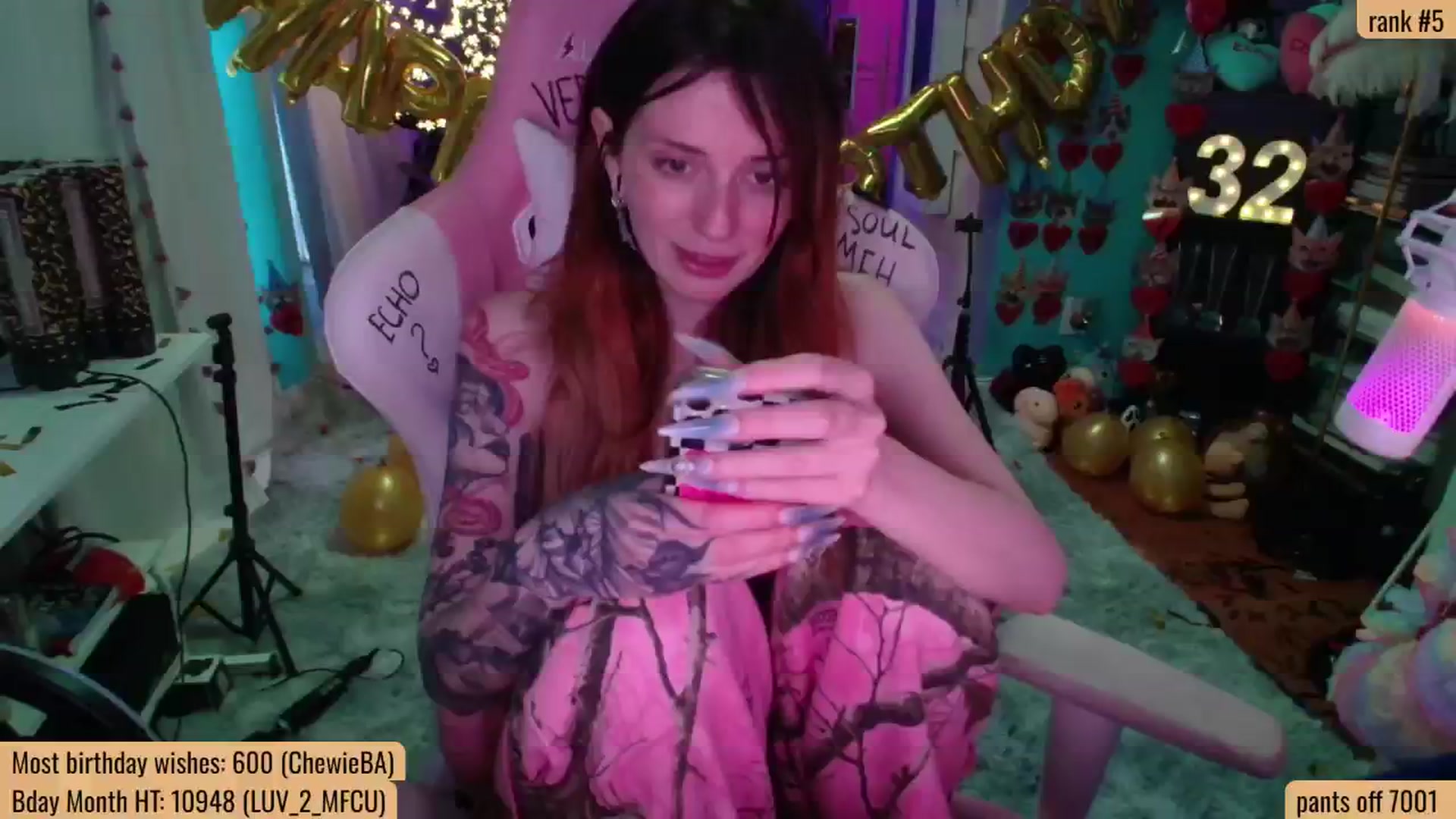 Gallery image thumbnail from BdayAriel's myfreecams stream on, 06/08/2025, 21:24 image 16 of 20