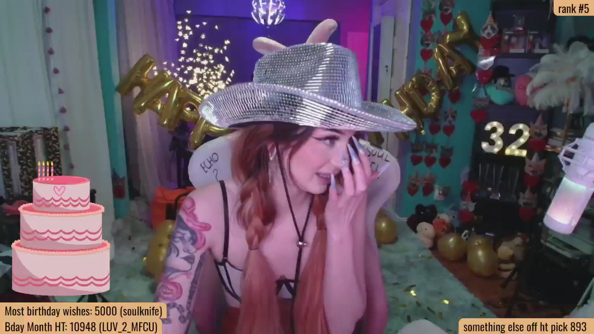 Gallery image thumbnail from BdayAriel's myfreecams stream on, 06/10/2025, 04:33 image 15 of 20