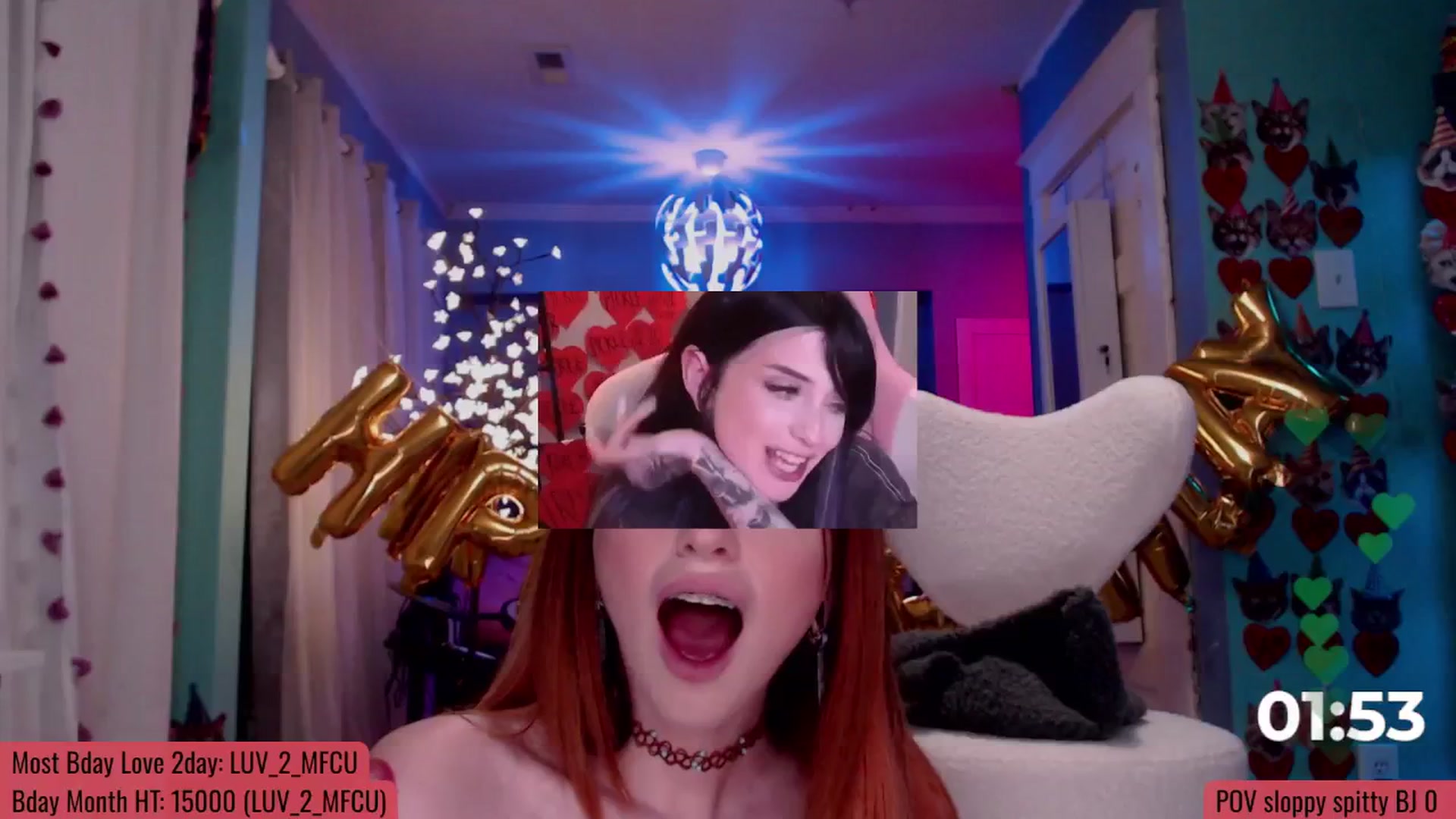 Gallery image thumbnail from BdayAriel's myfreecams stream on, 06/17/2025, 02:35 image 16 of 20