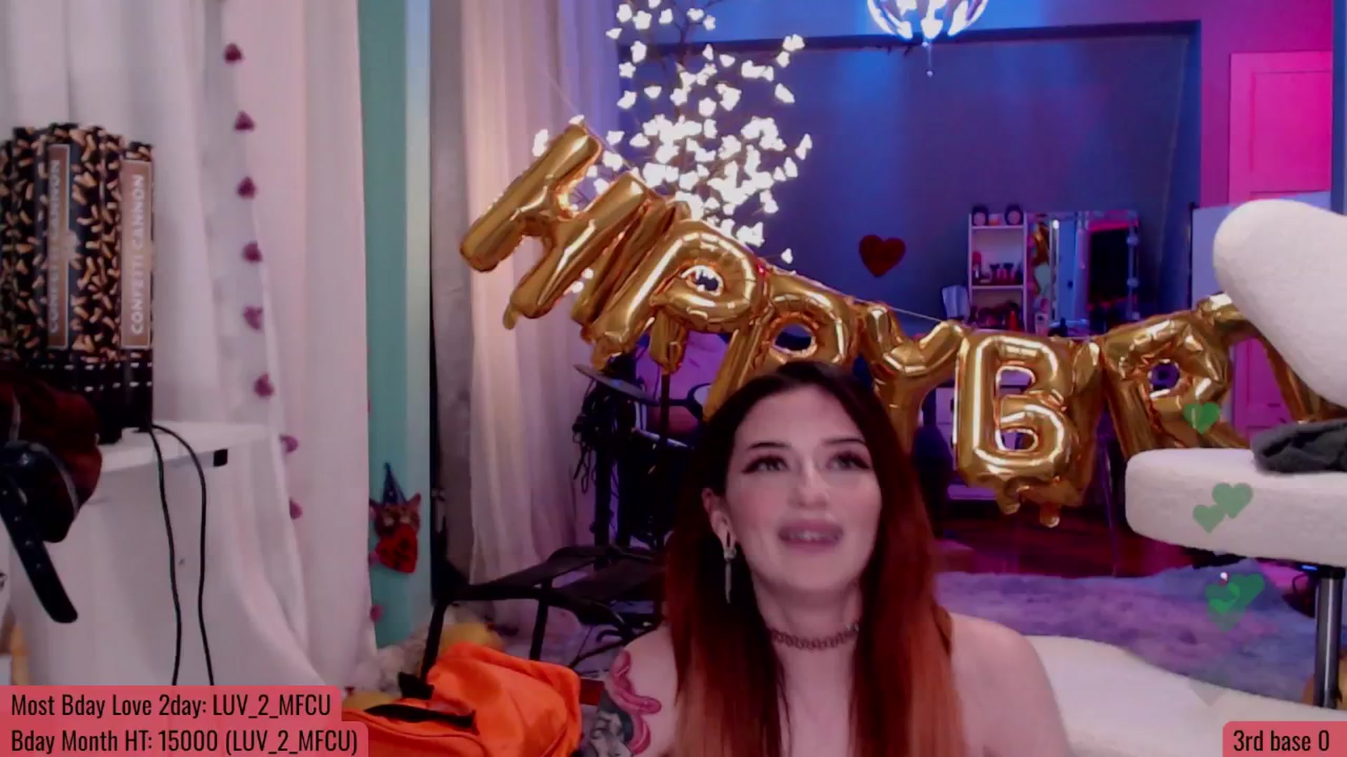 Gallery image thumbnail from BdayAriel's myfreecams stream on, 06/17/2025, 02:35 image 20 of 20