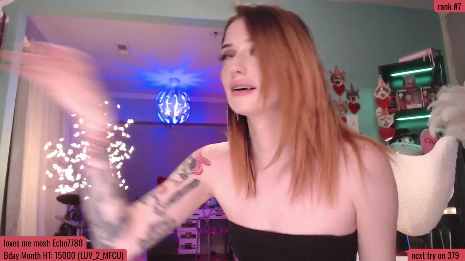 Gallery image thumbnail from BdayAriel's myfreecams stream on, 06/26/2025, 04:56 image 13 of 20