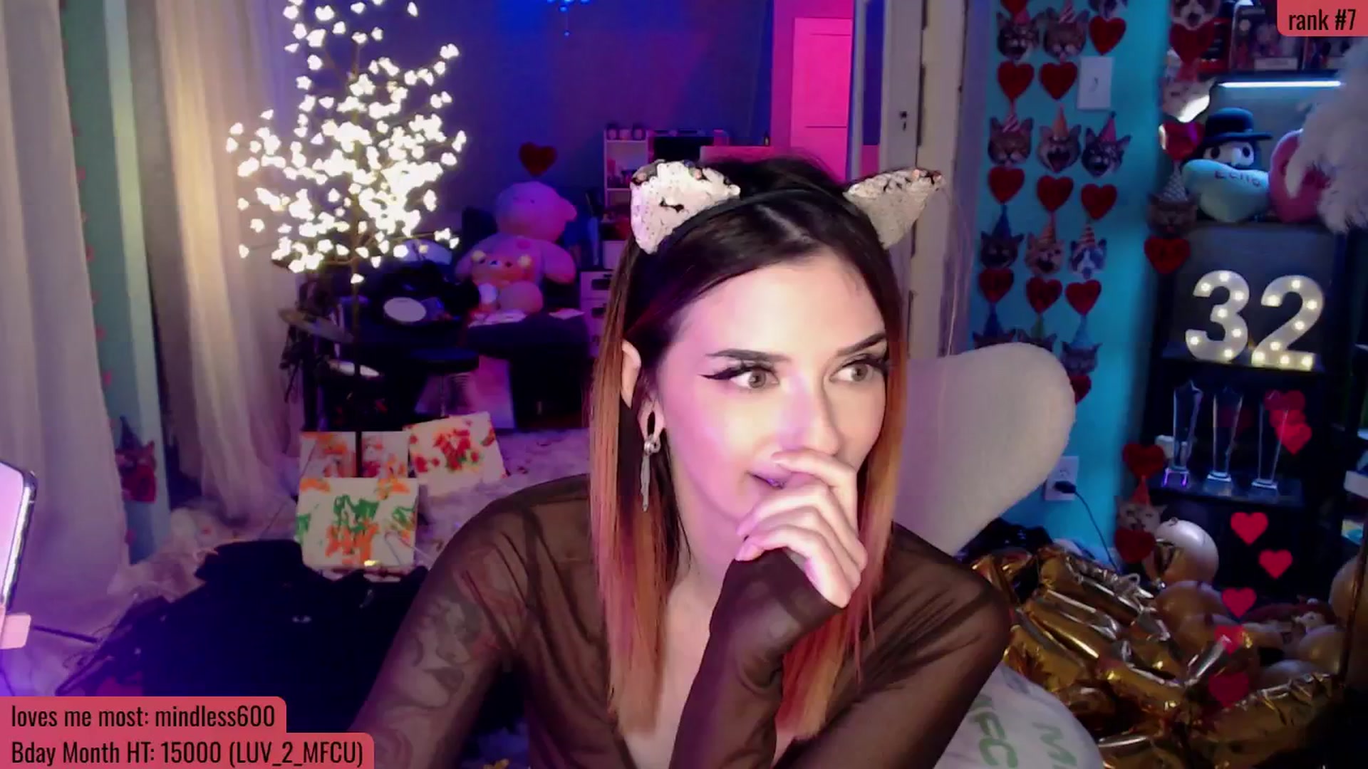 Gallery image thumbnail from BdayAriel's myfreecams stream on, 06/28/2025, 03:56 image 19 of 20
