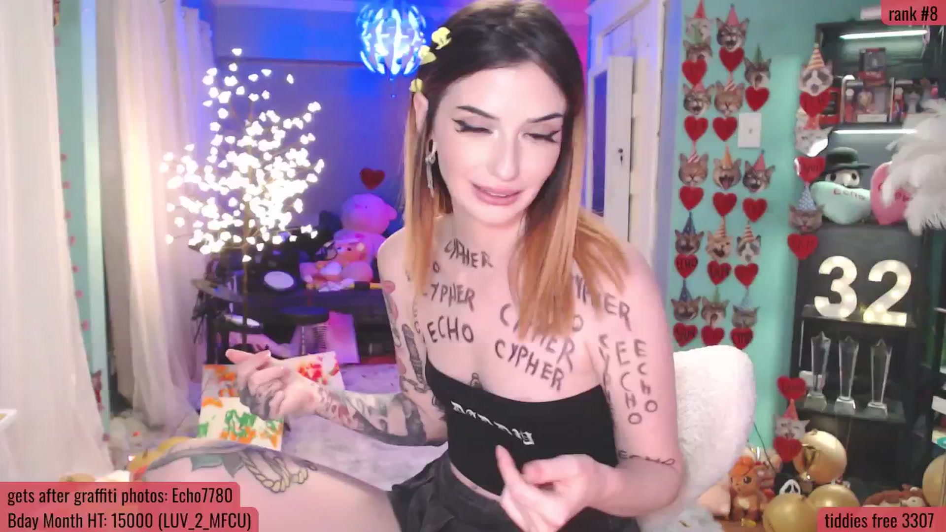 Gallery image thumbnail from BdayAriel's myfreecams stream on, 06/29/2025, 04:28 image 8 of 20