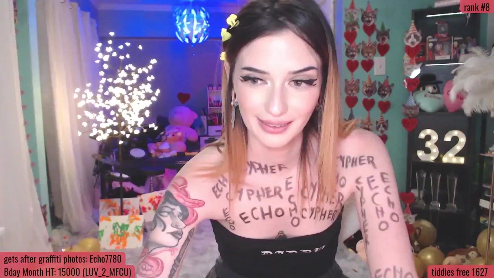 Gallery image thumbnail from BdayAriel's myfreecams stream on, 06/29/2025, 04:28 image 11 of 20