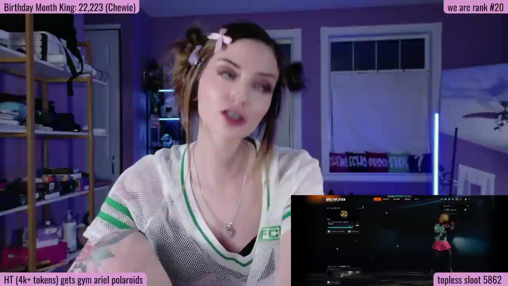 Gallery image thumbnail from BdayAriel's myfreecams stream on, 06/20/2026, 02:33 image 19 of 20