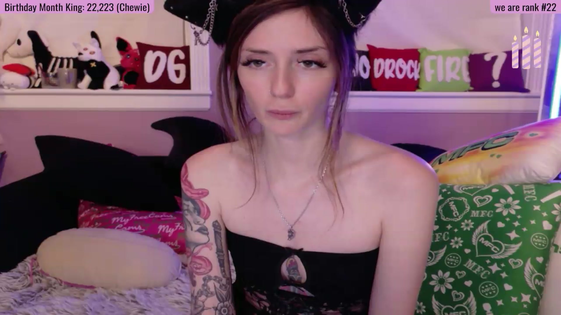 Gallery image thumbnail from BdayAriel's myfreecams stream on, 06/22/2026, 04:12 image 14 of 20