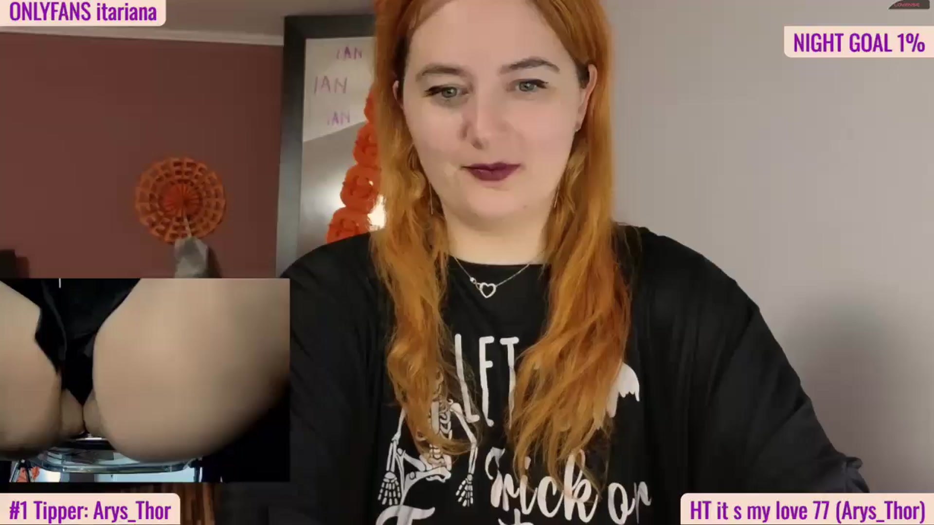 Gallery image thumbnail from BdayAry's myfreecams stream on, 10/31/2024, 22:54 image 4 of 20