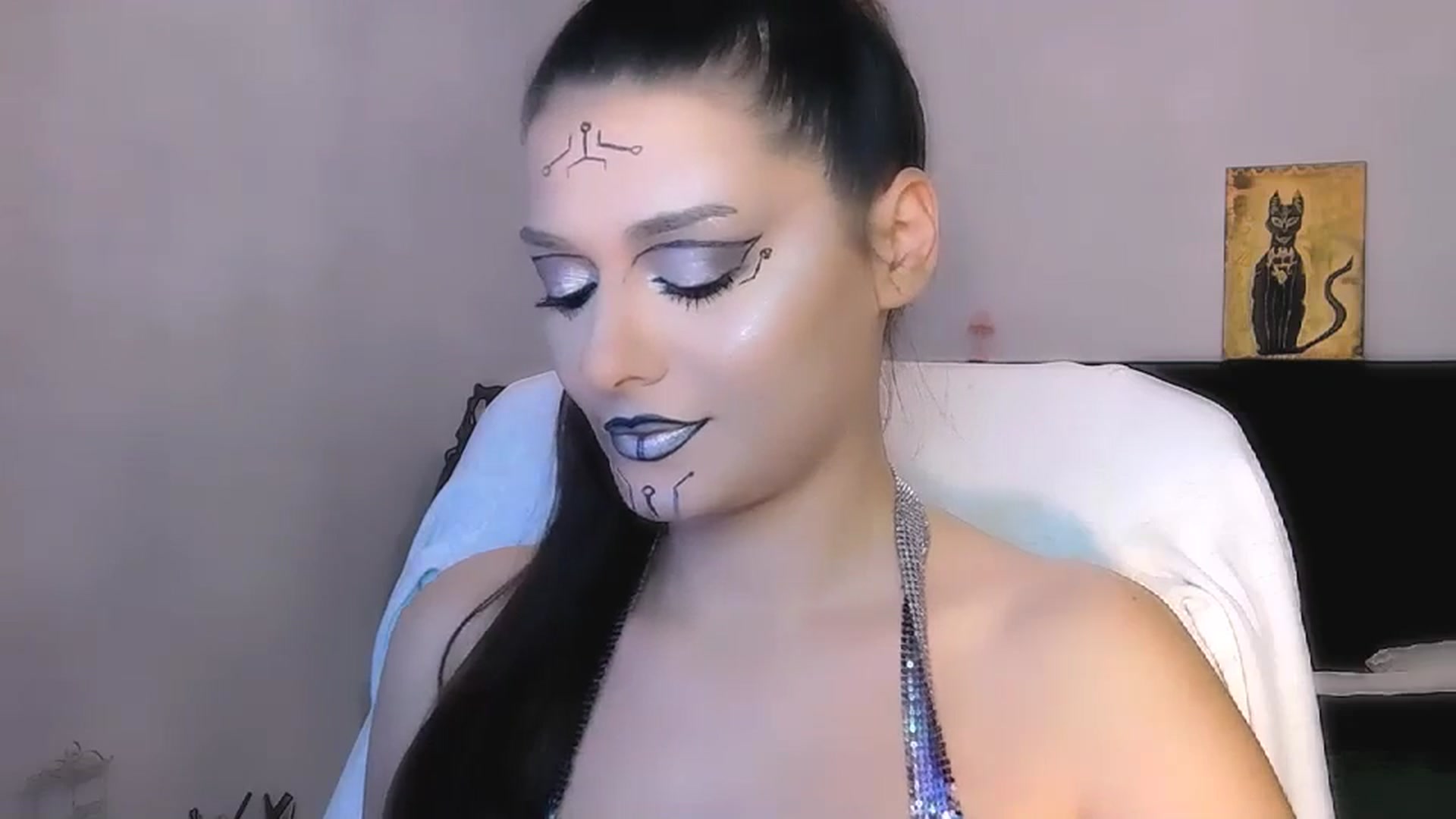 Gallery image thumbnail from BdayElectra's myfreecams stream on, 10/31/2024, 24:08 image 3 of 20