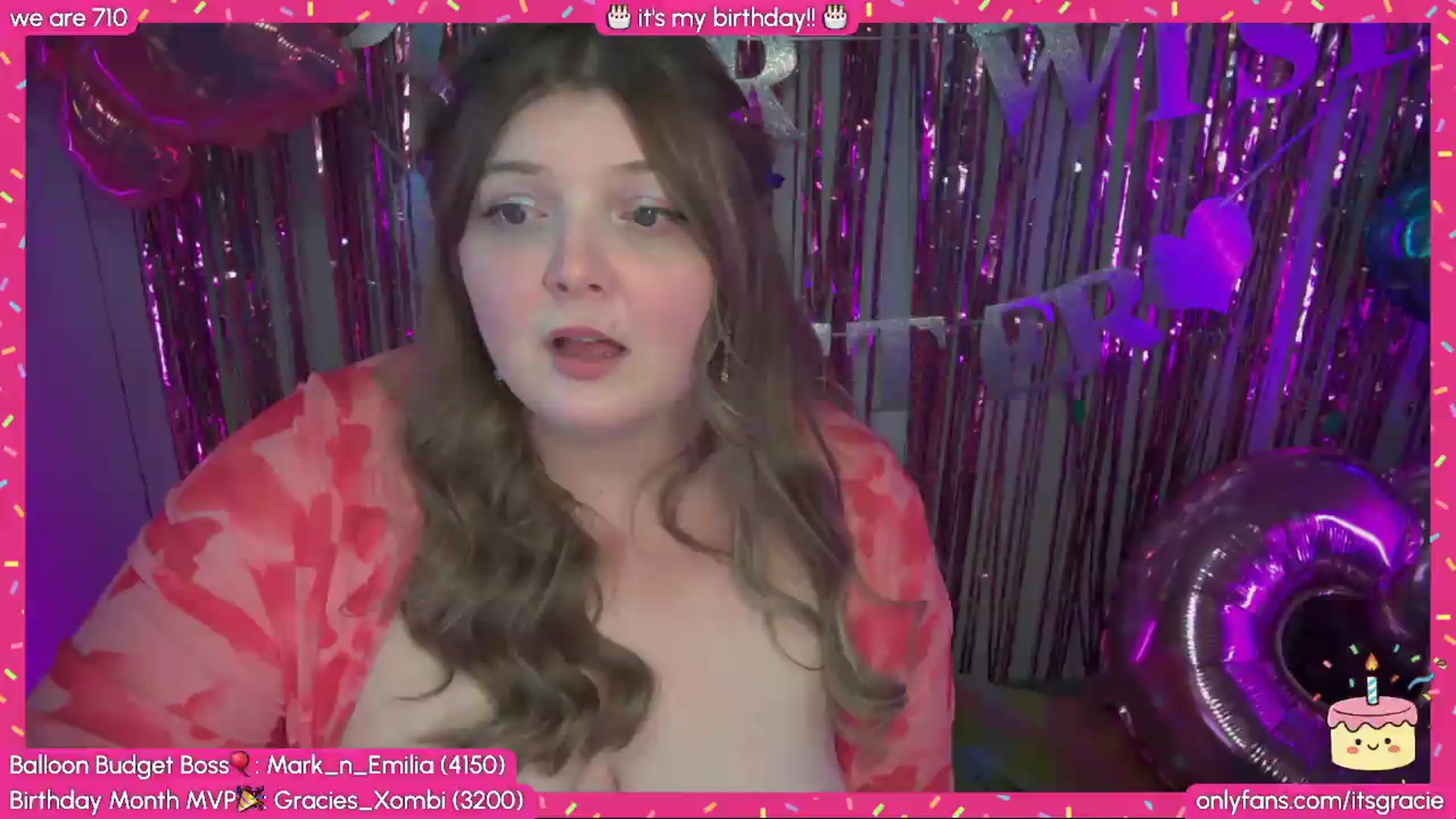 Gallery image thumbnail from BdayGracie's myfreecams stream on, 06/15/2026, 24:00 image 2 of 20
