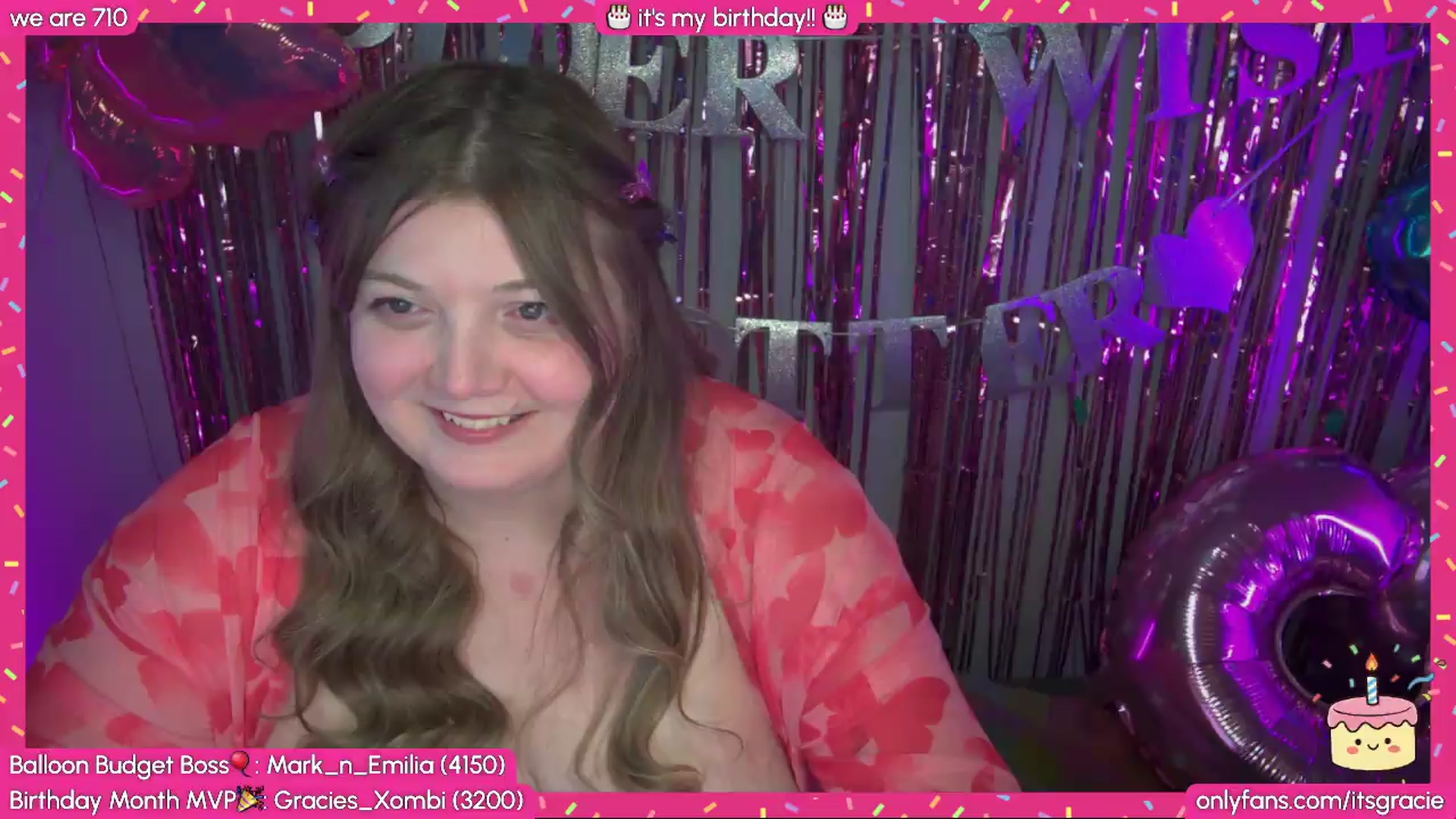 Gallery image thumbnail from BdayGracie's myfreecams stream on, 06/15/2026, 24:00 image 14 of 20