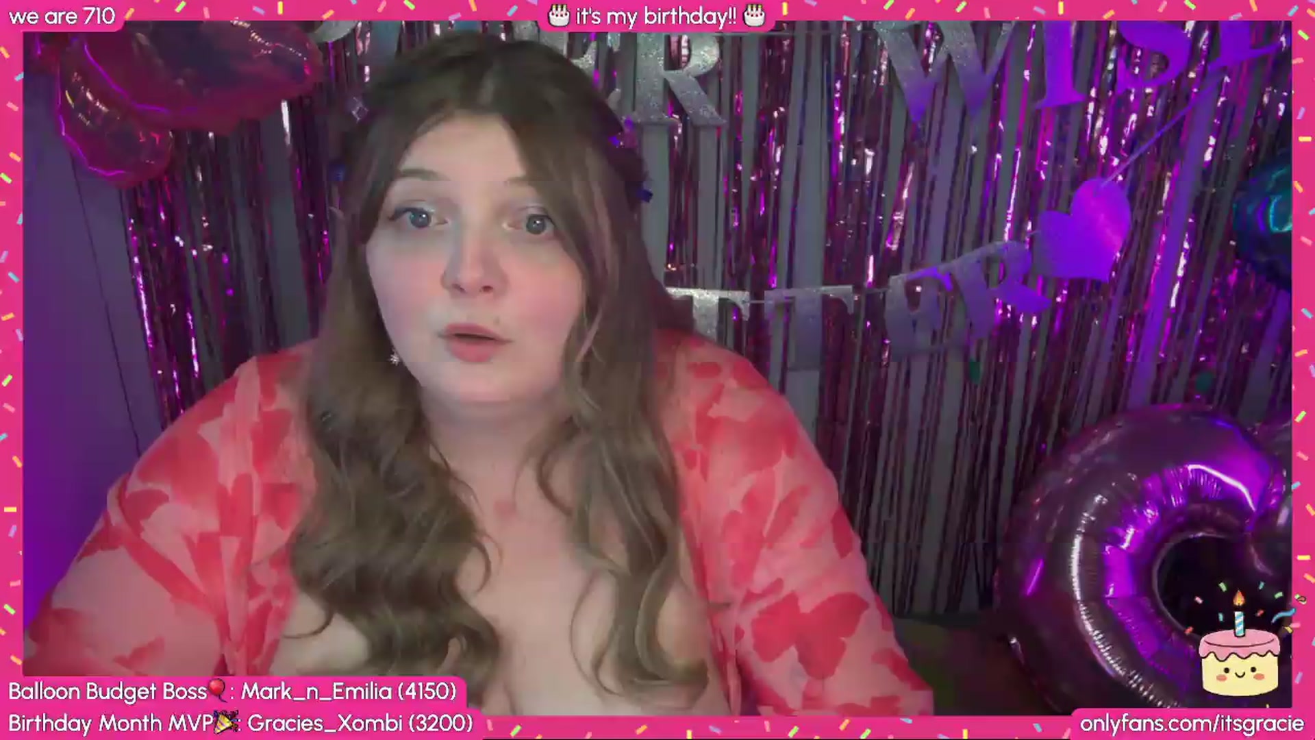Gallery image thumbnail from BdayGracie's myfreecams stream on, 06/15/2026, 24:00 image 4 of 20