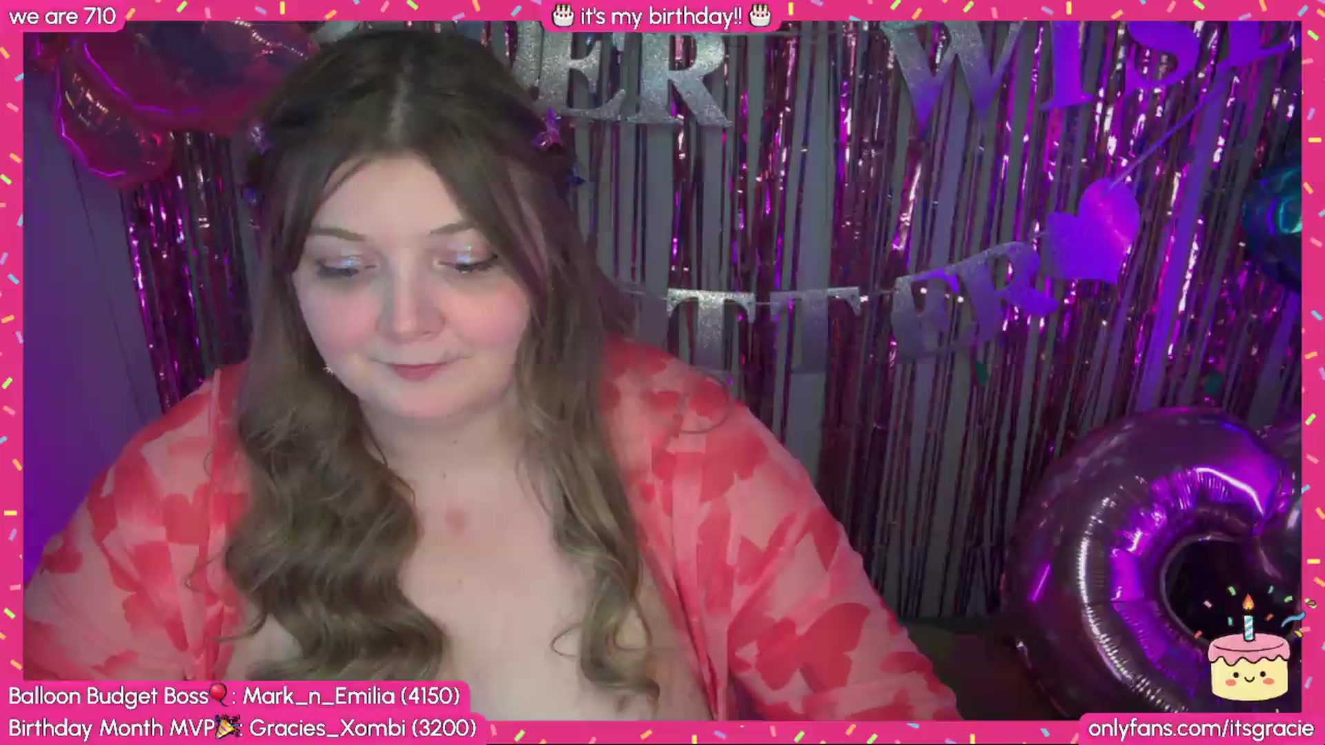 Gallery image thumbnail from BdayGracie's myfreecams stream on, 06/15/2026, 24:00 image 10 of 20