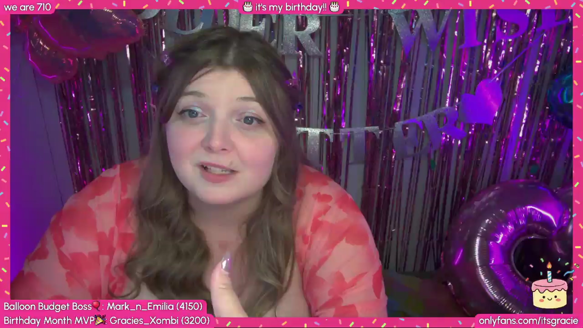 Gallery image thumbnail from BdayGracie's myfreecams stream on, 06/15/2026, 24:00 image 19 of 20