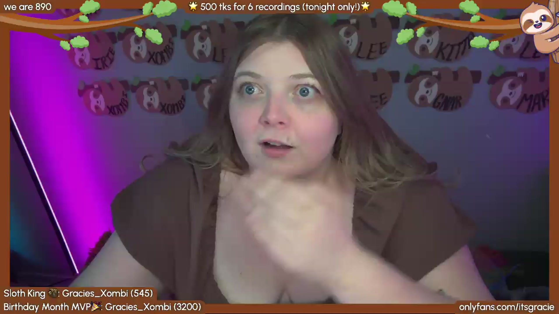 Gallery image thumbnail from BdayGracie's myfreecams stream on, 06/23/2026, 24:52 image 10 of 20