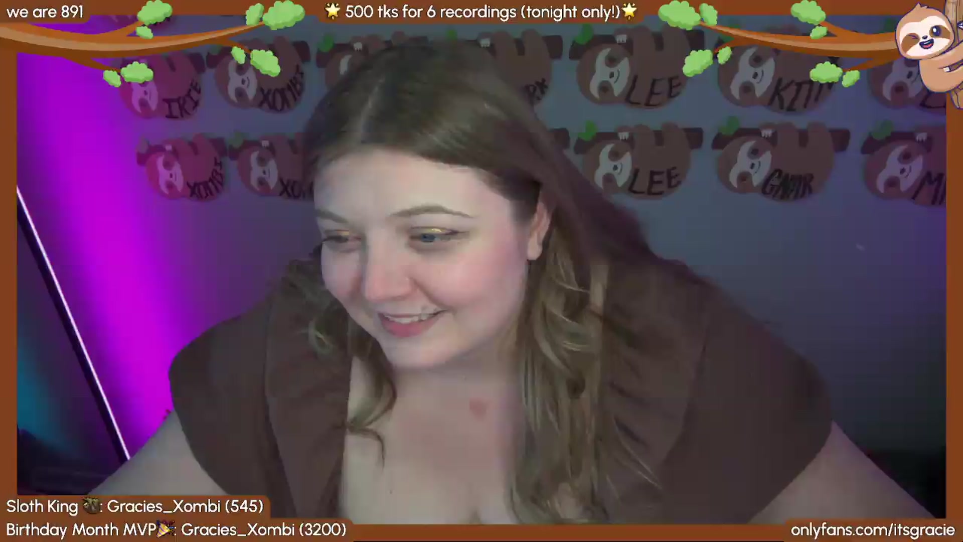 Gallery image thumbnail from BdayGracie's myfreecams stream on, 06/23/2026, 24:52 image 7 of 20