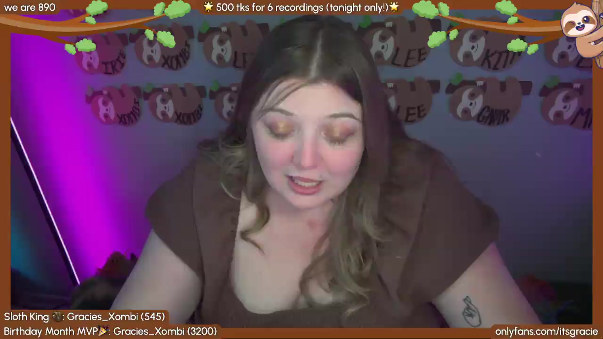 Gallery image thumbnail from BdayGracie's myfreecams stream on, 06/23/2026, 24:52 image 8 of 20