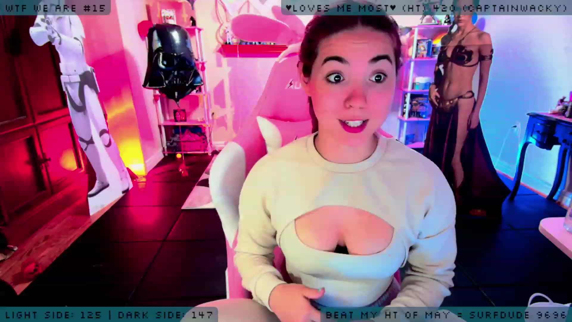 Gallery image thumbnail from BdayJess's myfreecams stream on, 05/19/2023, 04:54 image 11 of 20
