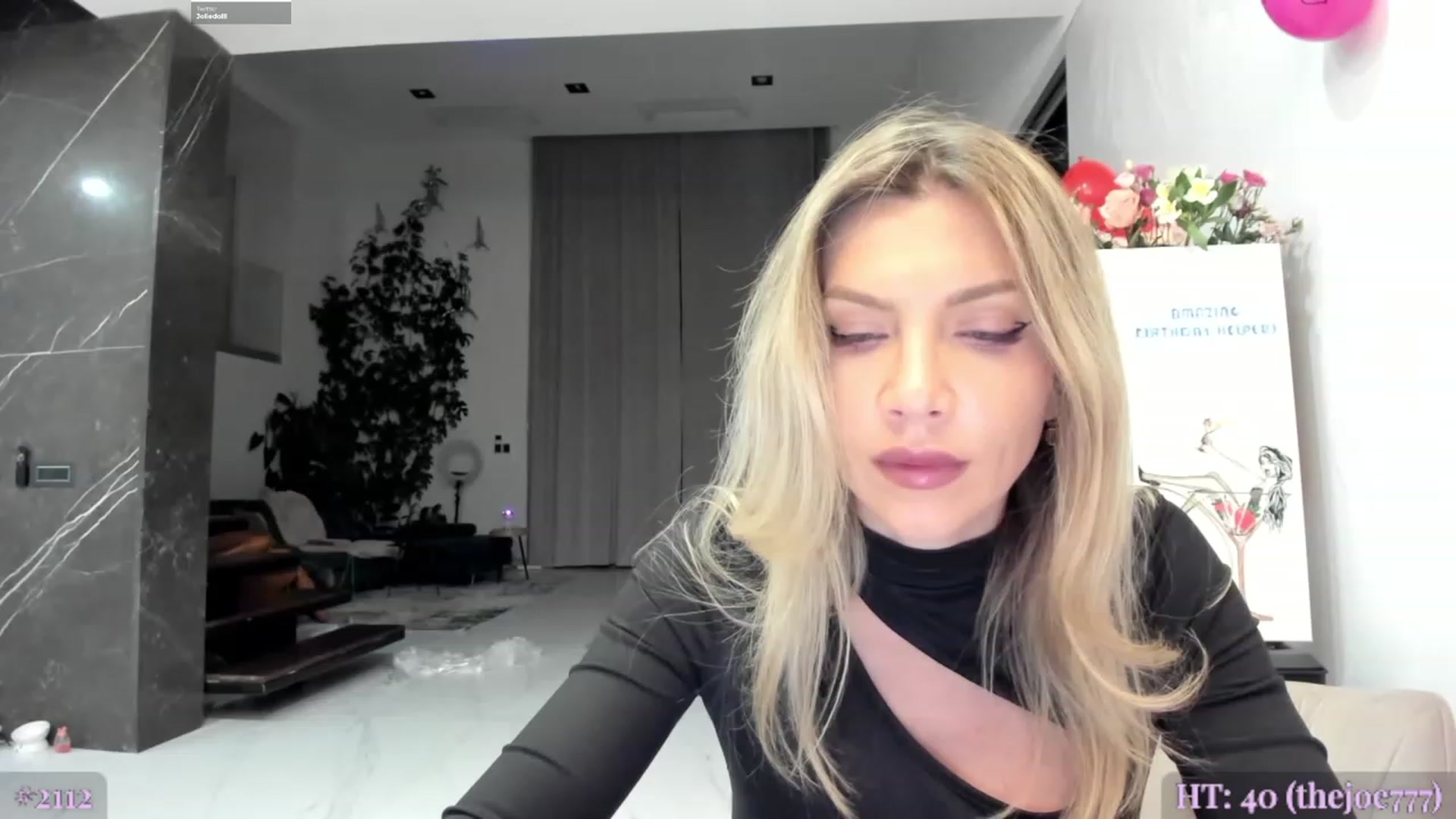 Gallery image thumbnail from BdayJolie's myfreecams stream on, 01/14/2024, 24:01 image 4 of 20