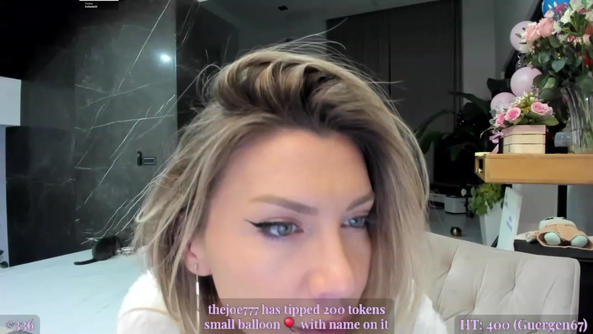 Gallery image thumbnail from BdayJolie's myfreecams stream on, 01/15/2024, 24:00 image 7 of 20