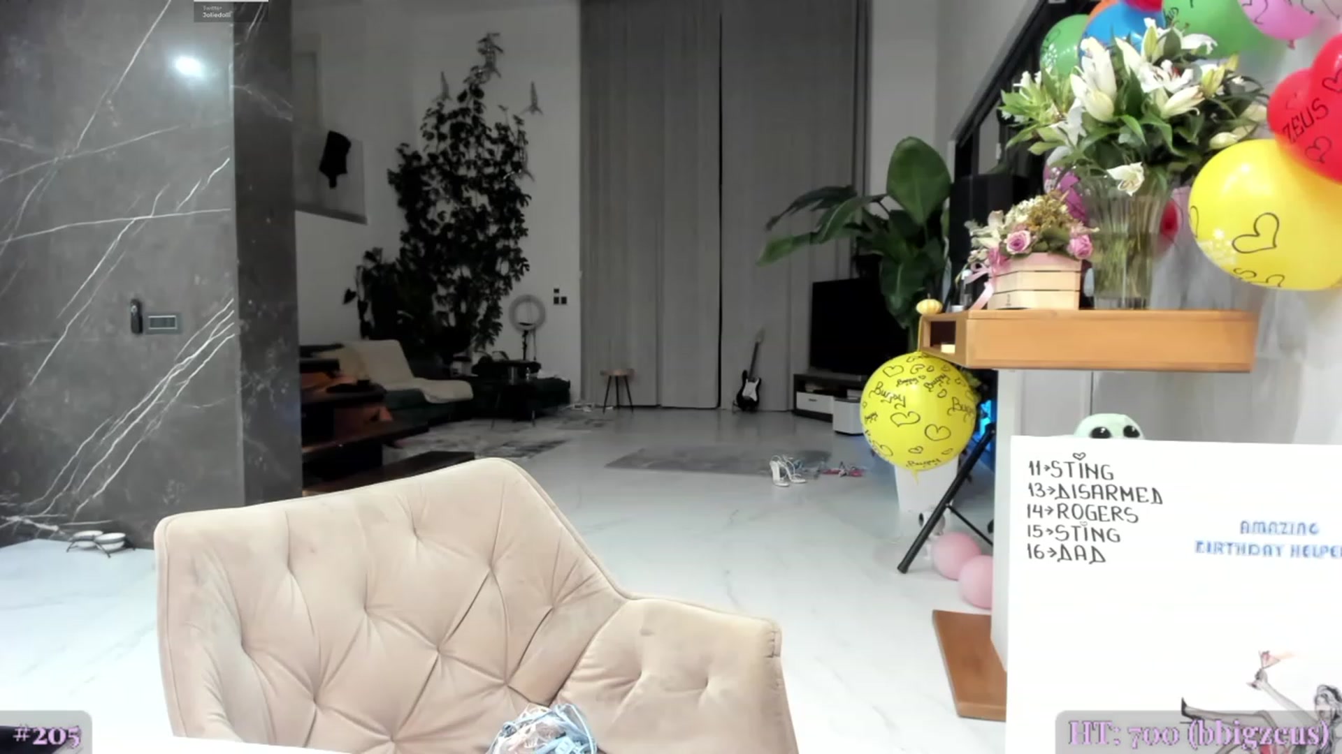 Gallery image thumbnail from BdayJolie's myfreecams stream on, 01/23/2024, 01:38 image 1 of 20