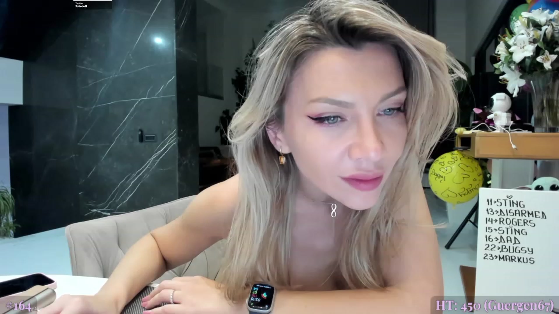 Gallery image thumbnail from BdayJolie's myfreecams stream on, 01/26/2024, 01:29 image 8 of 20
