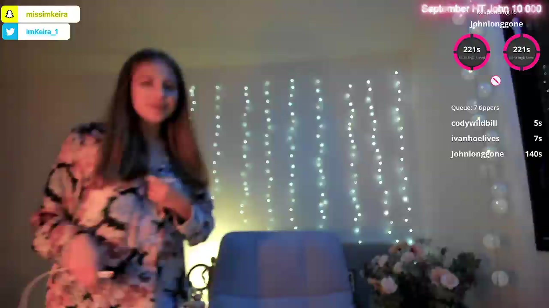 Gallery image thumbnail from BdayKeira's myfreecams stream on, 09/04/2026, 21:24 image 14 of 20
