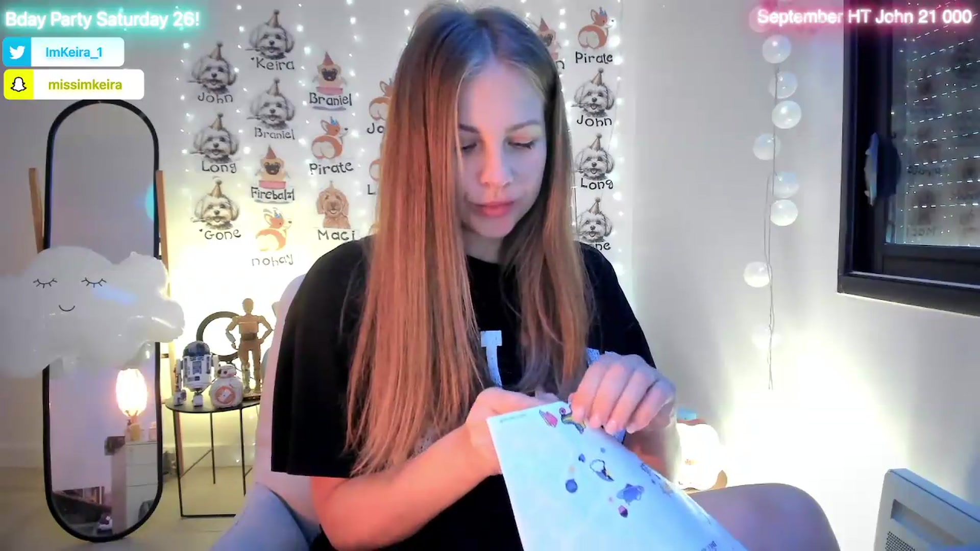 Gallery image thumbnail from BdayKeira's myfreecams stream on, 09/24/2026, 09:13 image 13 of 20