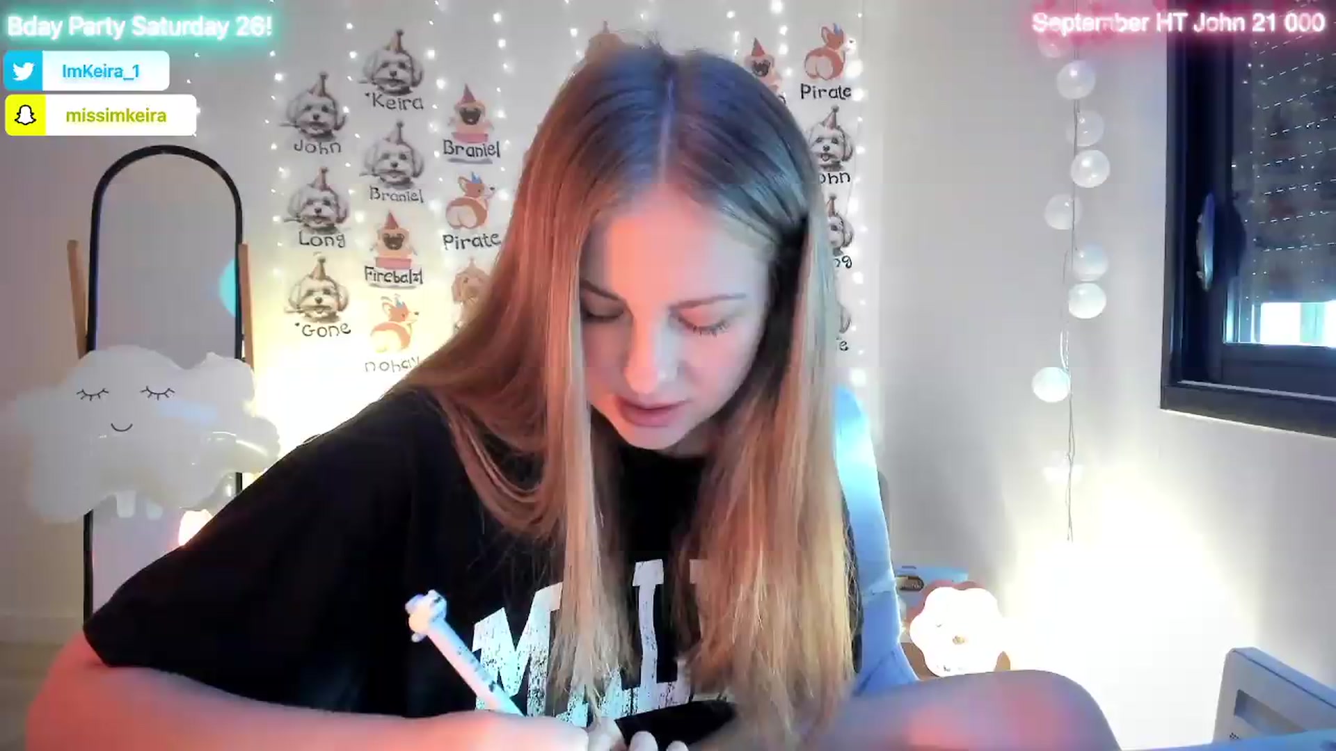 Gallery image thumbnail from BdayKeira's myfreecams stream on, 09/24/2026, 09:13 image 3 of 20