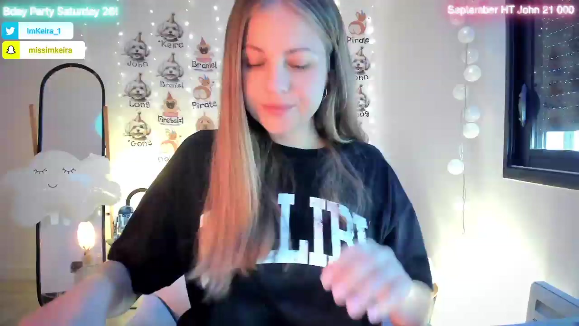 Gallery image thumbnail from BdayKeira's myfreecams stream on, 09/24/2026, 09:13 image 2 of 20