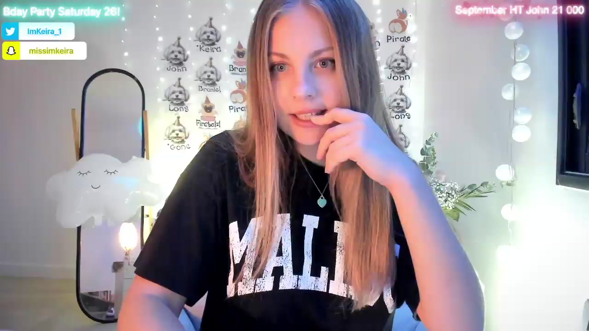 Gallery image thumbnail from BdayKeira's myfreecams stream on, 09/24/2026, 17:46 image 9 of 20