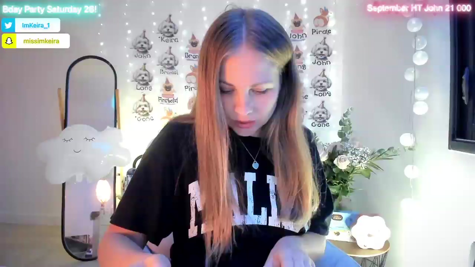 Gallery image thumbnail from BdayKeira's myfreecams stream on, 09/24/2026, 17:46 image 12 of 20