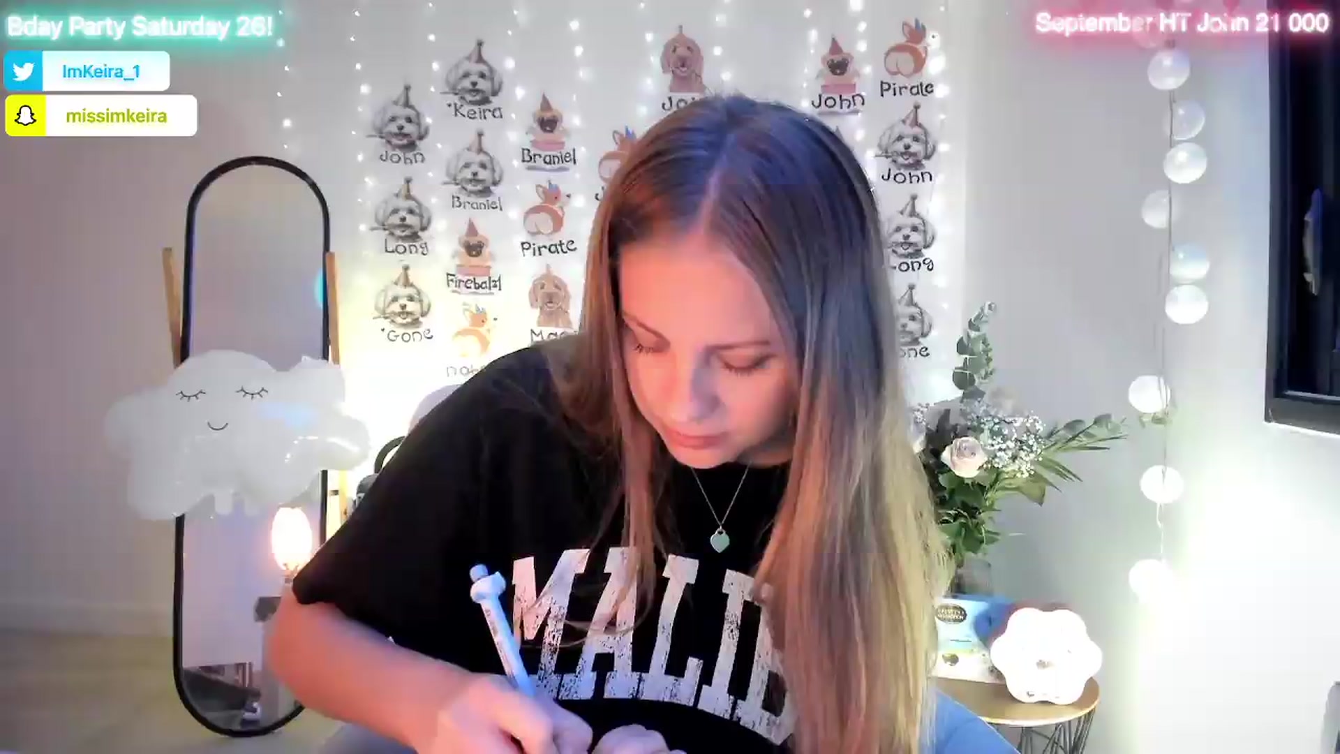 Gallery image thumbnail from BdayKeira's myfreecams stream on, 09/24/2026, 17:46 image 8 of 20