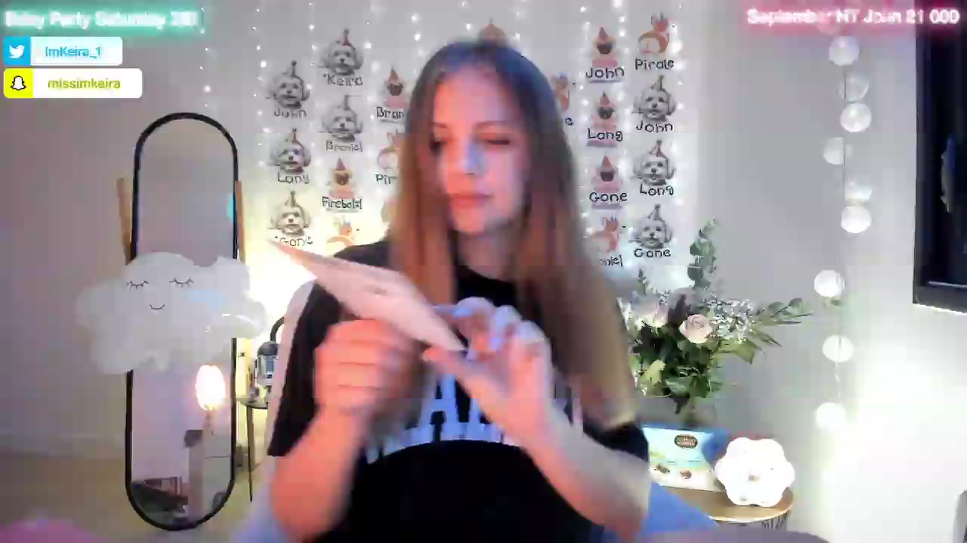 Gallery image thumbnail from BdayKeira's myfreecams stream on, 09/24/2026, 17:46 image 5 of 20