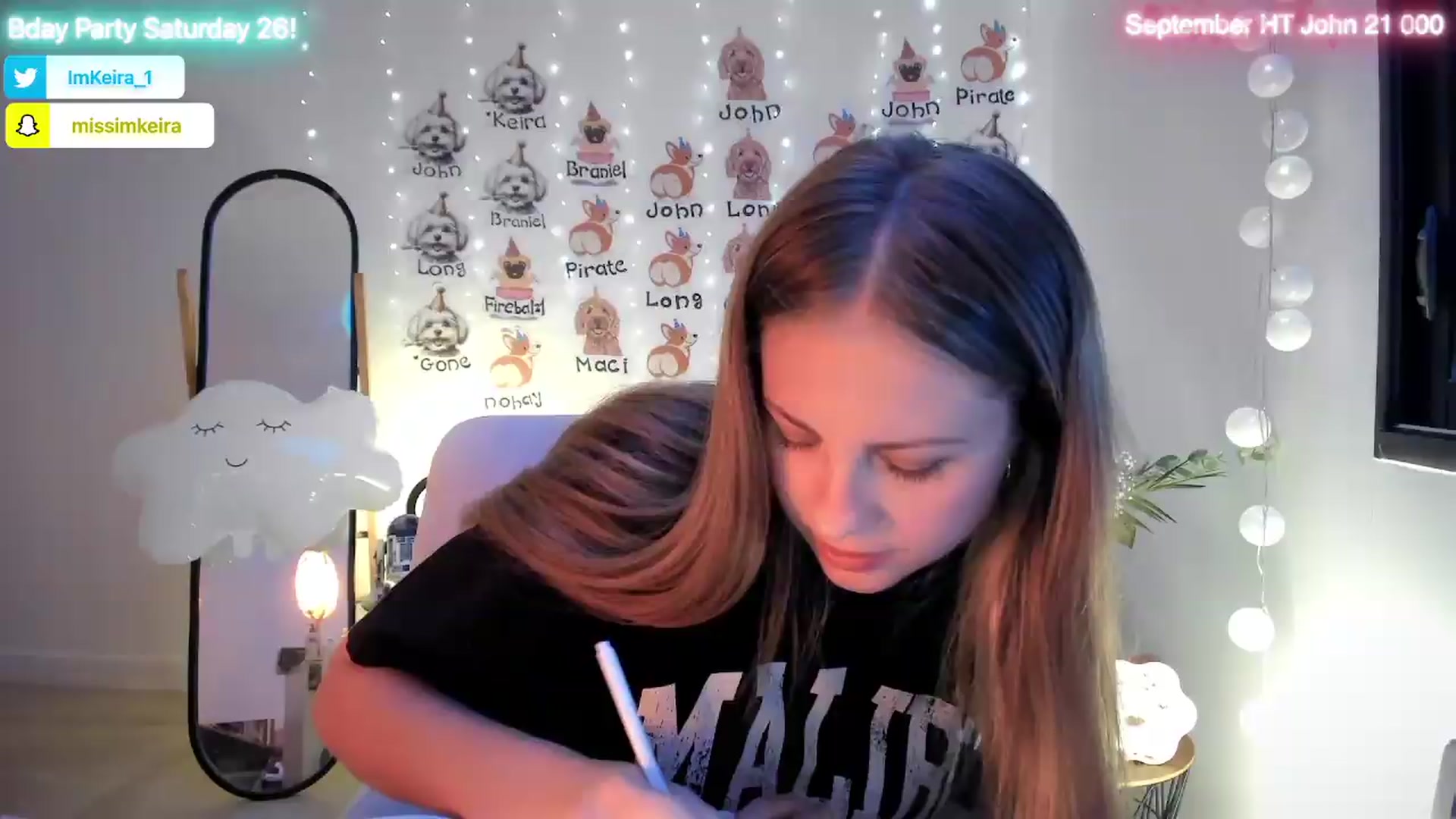 Gallery image thumbnail from BdayKeira's myfreecams stream on, 09/24/2026, 17:46 image 6 of 20