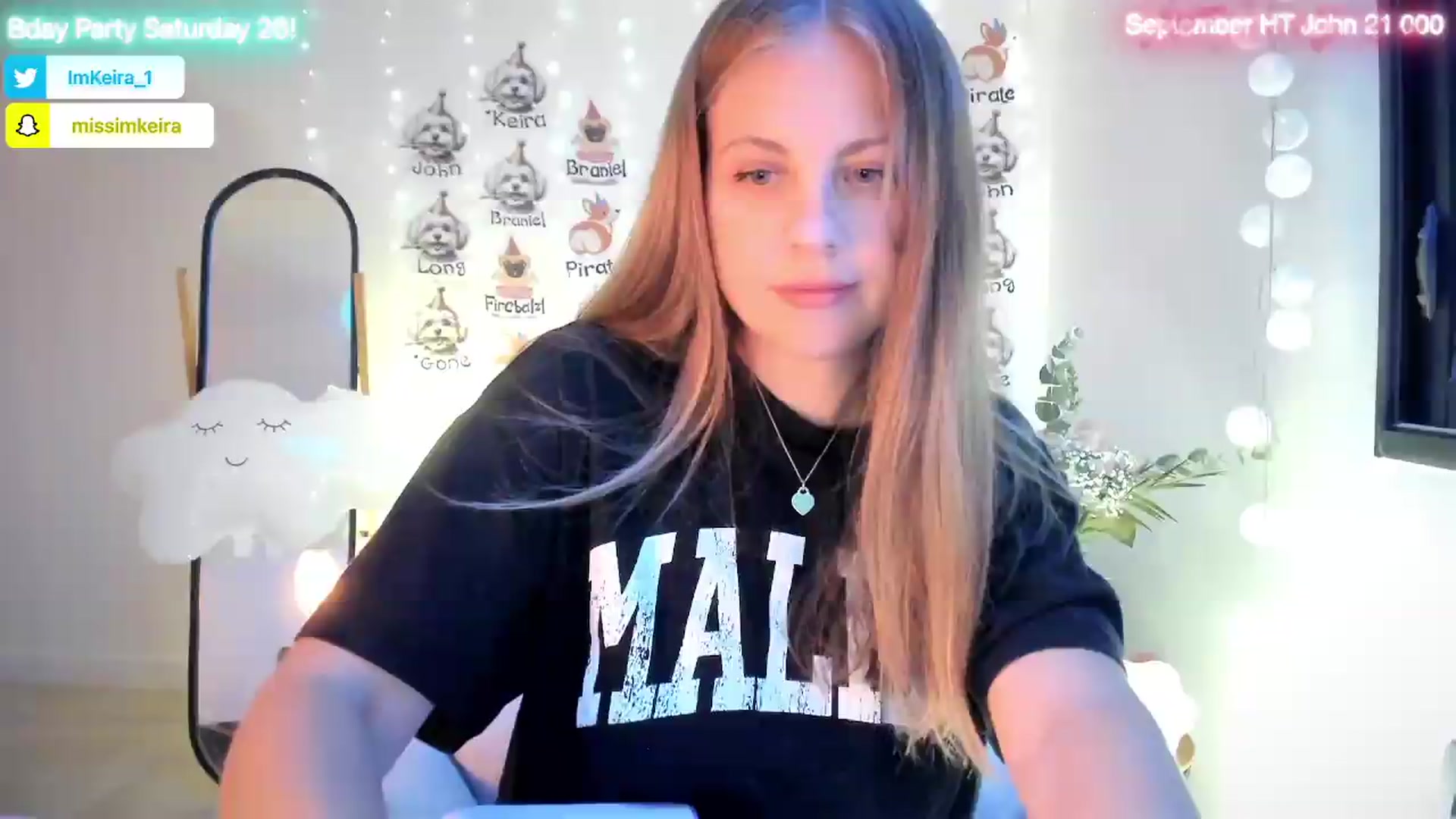 Gallery image thumbnail from BdayKeira's myfreecams stream on, 09/24/2026, 17:46 image 7 of 20