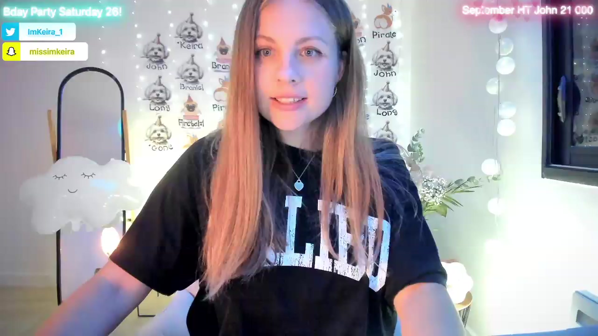 Gallery image thumbnail from BdayKeira's myfreecams stream on, 09/24/2026, 19:25 image 1 of 20